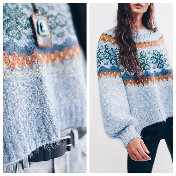Free People Festive Frost Sweater - Picture 8 of 16